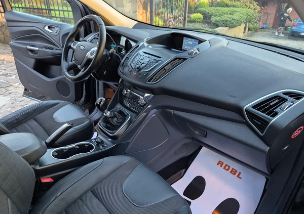Ford Kuga cena 52900 przebieg: 159000, rok produkcji 2014 z Szczucin małe 562
